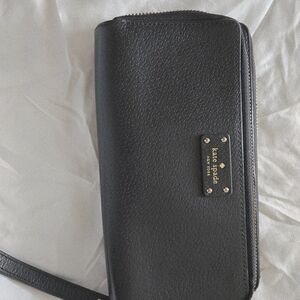 Kate Spade Black Leather Wallet
